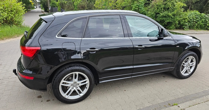 Audi Q5 cena 82900 przebieg: 218000, rok produkcji 2015 z Puszczykowo małe 742